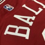 75th Anniversary Chicago Bulls Red Jersey No.2 - Image 8