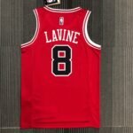 75th Anniversary Chicago Bulls Red Jersey No.8 - Image 2