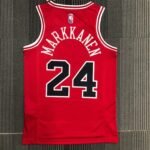 75th Anniversary Chicago Bulls Red Jersey No.24 - Image 2
