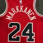 75th Anniversary Chicago Bulls Red Jersey No.24 - Image 7