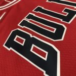 75th Anniversary Chicago Bulls Red Jersey No.45 - Image 6