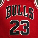 75th Anniversary Chicago Bulls Red Jersey No.23 - Image 3