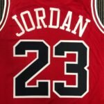 75th Anniversary Chicago Bulls Red Jersey No.23 - Image 4