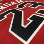 75th Anniversary Chicago Bulls Red Jersey No.23 - Image 7