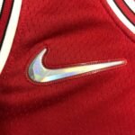 75th Anniversary Chicago Bulls Red Jersey No.6 - Image 5