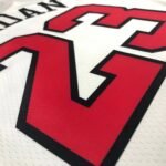 75th Anniversary Chicago Bulls White Jersey No.23 - Image 4