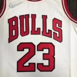 75th Anniversary Chicago Bulls White Jersey No.23 - Image 8