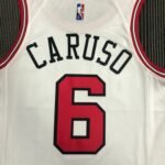 75th Anniversary Chicago Bulls White Jersey No.6 - Image 6