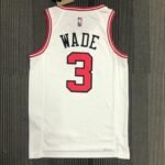 75th Anniversary Chicago Bulls White Jersey No.3 - Image 2