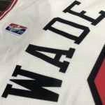 75th Anniversary Chicago Bulls White Jersey No.3 - Image 7