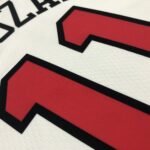 75th Anniversary Chicago Bulls White Jersey No.11 - Image 3