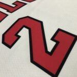 75th Anniversary Chicago Bulls White Jersey No.2 - Image 7