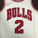 75th Anniversary Chicago Bulls White Jersey No.2 - Image 8