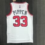 75th Anniversary Chicago Bulls White Jersey No.33 - Image 2