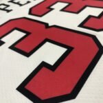 75th Anniversary Chicago Bulls White Jersey No.33 - Image 4