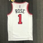 75th Anniversary Chicago Bulls White Jersey No.1 - Image 2
