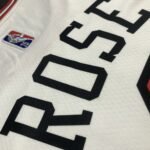 75th Anniversary Chicago Bulls White Jersey No.1 - Image 3
