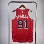 23 Season Chicago Bulls Red Jersey No.91 - Image 2