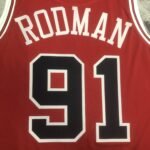 23 Season Chicago Bulls Red Jersey No.91 - Image 3