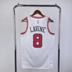 23 Season Chicago Bulls White Jersey No.8 - Image 2