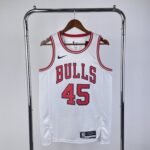 23 Season Chicago Bulls White Jersey No.45