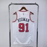 23 Season Chicago Bulls White Jersey No.91 - Image 2