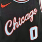 26 Season Chicago Bulls City Edition Jersey No.0 - Image 6