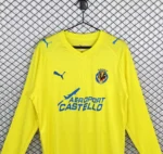 Retro Villarreal CF 08/09 Home Jersey Long Sleeves S-XXL - Image 3