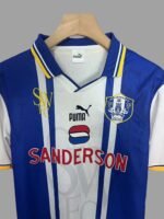 Retro Sheffield Wednesday 1995/97 Home Jersey S-4XL - Image 3