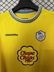 Retro Sheffield Wednesday 2001/02 Away Jersey S-4XL - Image 3
