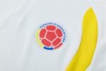 Colombia 2026 Training Suit Half Zipper White - Image 8