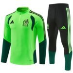 Mexico 2026 Training Suit Half Zipper Green