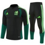 Mexico 2026 Training Suit Half Zipper Black