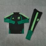 Mexico 2026 Training Suit Half Zipper Black - Image 3