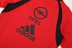 2003/04 AC Milan Retro Short Sleeves Training Jersey - Red - Image 4