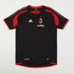 2004/05 AC Milan Retro Short Sleeves Training Jersey - Black