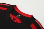 2004/05 AC Milan Retro Short Sleeves Training Jersey - Black - Image 3