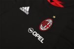 2004/05 AC Milan Retro Short Sleeves Training Jersey - Black - Image 4