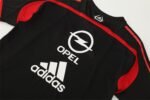 2004/05 AC Milan Retro Short Sleeves Training Jersey - Black - Image 5