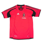 2004/05 AC Milan Retro Short Sleeves Training Jersey - Red