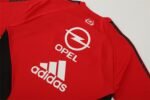2005/06 AC Milan Retro Short Sleeves Training Jersey - Red - Image 3