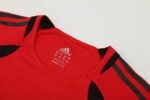 2005/06 AC Milan Retro Short Sleeves Training Jersey - Red - Image 4