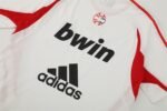 2006/07 AC Milan Retro Short Sleeves Training Jersey - White - Image 5