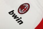 2006/07 AC Milan Retro Short Sleeves Training Jersey - White - Image 6