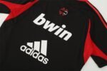 2006/07 AC Milan Retro Short Sleeves Training Jersey - Black - Image 4