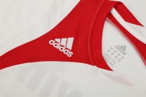 2007/08 AC Milan Retro Short Sleeves Training Jersey - White - Image 3