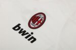 2007/08 AC Milan Retro Short Sleeves Training Jersey - White - Image 4