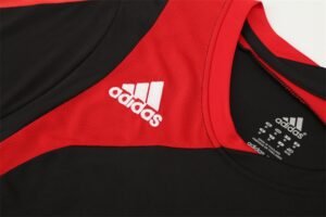 2007/08 AC Milan Retro Short Sleeves Training Jersey - Black - Image 4