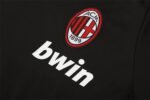 2007/08 AC Milan Retro Short Sleeves Training Jersey - Black - Image 5