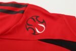 2007/08 AC Milan Retro Short Sleeves Training Jersey - Red - Image 5